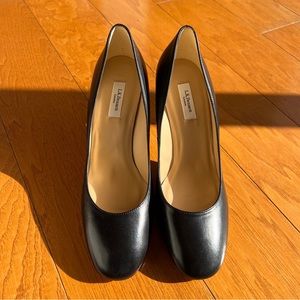 l.k. bennett Nappa leather black size 40